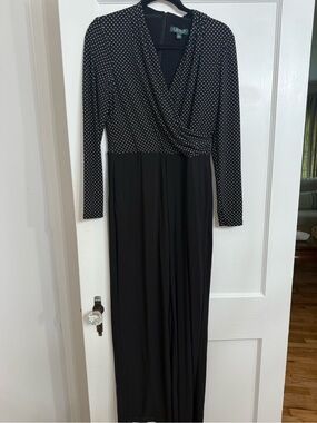 Lauren Ralph Lauren Jersey polka dot jumpsuit